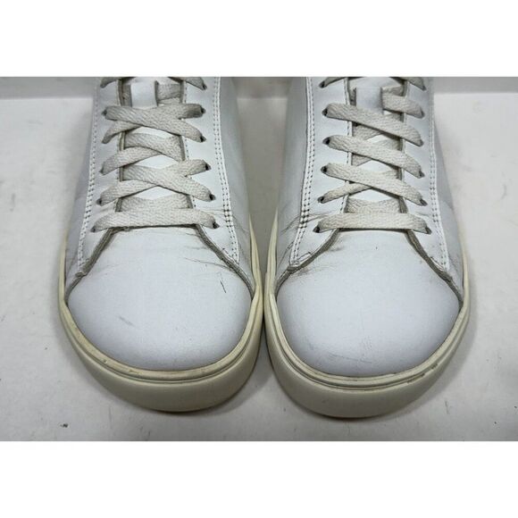 Birkenstock Bend Low Womens Size 8 / 39 Shoes White Leather Lace Up Sneakers - Picture 4 of 11